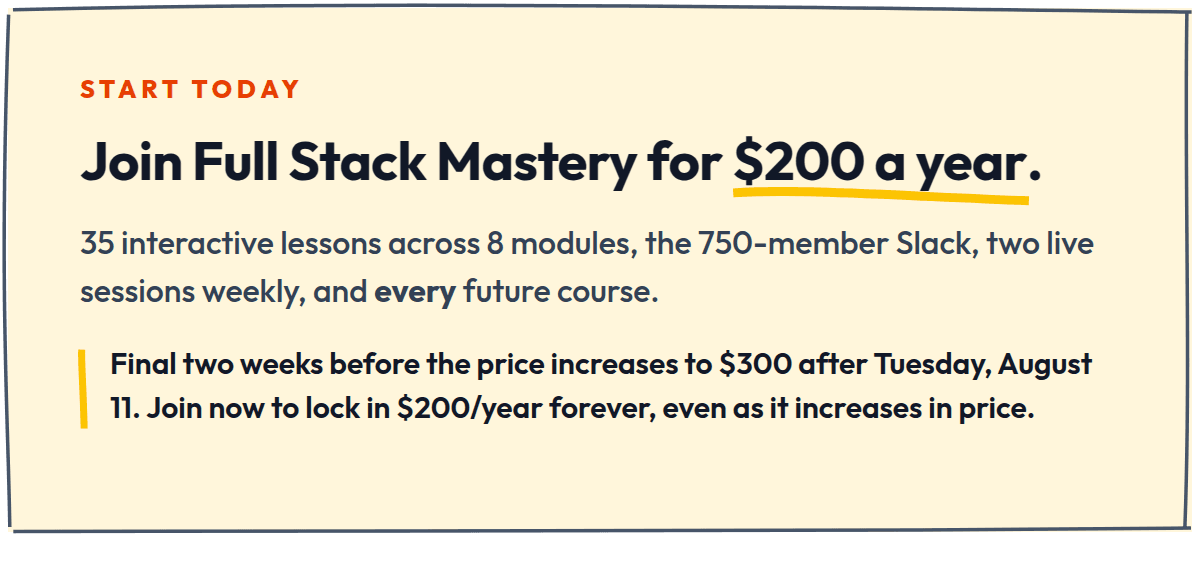 Full Stack AI Mastery